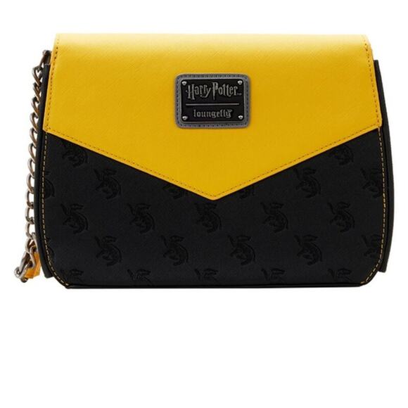 Loungefly Harry Potter Hufflepuff Crossbody Bag - Picture 4 of 9